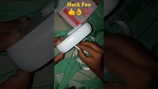 Neck Fan 👍👌💯unboxing edit trendingviralvideo [upl. by Annavoig155]