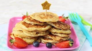 Two Ingredient Pancakes for Weaning Babies  Banana amp Egg Pancakes [upl. by Ma738]