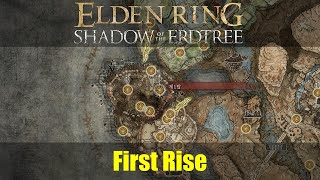 How to get to First Rise Elden Ring DLC [upl. by Irmine718]