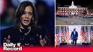 US election Democrat camp sombre as Kamala Harris dodges addressing supporters [upl. by Schoenburg]