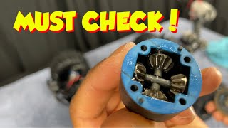 Team Associated Rival MT8 MUST DO BEFORE FIRST RUN HOW TO CHECK DIFFERENTIAL AND REMOVE CENTER CAPS [upl. by Hadley191]