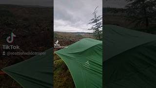 Wild camping Scotland Tentsile Connect 30 camping treetent wildcampingscotland [upl. by Ethelda]