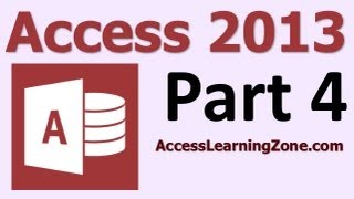 Microsoft Access 2013 Tutorial Level 1 Part 04 of 12  Customer Table Part 1 [upl. by Aidekal102]