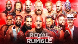 FULL MATCH 2024 Royal Rumble Match Royal Rumble 2024 [upl. by Haduhey]