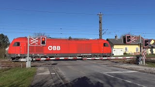 Eisenbahnkreuzungen  Železniční přejezd Schwarzenau A  2832024 [upl. by Harman]