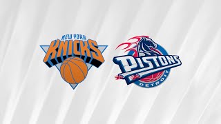 New York Knicks v Detroit Pistons  Kobe Era  NBA 2K24 [upl. by Solita]