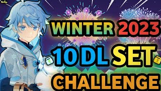 SPECIAL 10 DLS WINTERFEST 2023 SET CHALLENGE NEW SET  Growtopia  Set Challenge 487 [upl. by Maynord696]