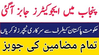 Educators Jobs  Govt Permanent Teaching Jobs  Male amp Female Online Apply [upl. by Aurelea340]