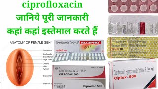 ciprofloxacin tablet use in Hindi ciplox 500 tablet uses ciprobid cifran alcipro zoxan use [upl. by Ahsiuqal549]