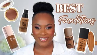 TOP 10 FOUNDATIONS  MUST HAVE FOUNDATIONS FOR DARK SKIN 2022 [upl. by Jodee]