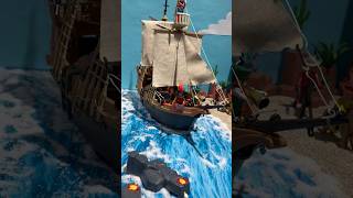 Barco Pirata Playmobil 🏴‍☠️Anuncio años 80 playmobil pirates viral [upl. by Eram521]