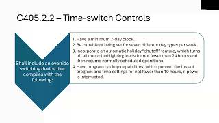 IECC 2018 Commercial Lighting Control Strategy Requirements [upl. by Gard]