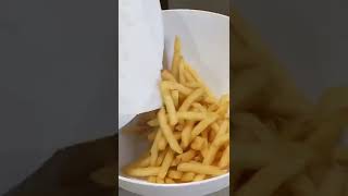 how to make French fries at home  French fries recipe shorts fastfood streetfood [upl. by Itsym]