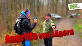 Gewalt von Jägern gegen TierschützerInnen [upl. by Linda]