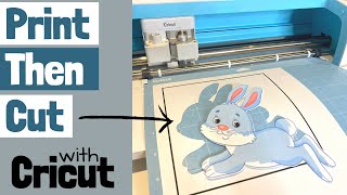 Print Then Cut with Cricut Design Space for Beginners [upl. by Shannan]