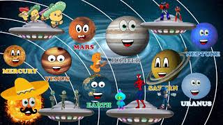 The Planet Song for Kids 8 Planets of the Solar System [upl. by Aleras]