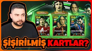 106 CRUYFF amp 105 TOTTI amp 104 STOICHKOV TOP AÇILIMI ŞİŞİRİLMİŞ KARTLAR eFootball Mobile 2025 [upl. by Norabel]