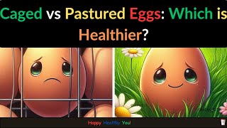 Caged vs Pastured Eggs Which is Healthier [upl. by Jorie419]