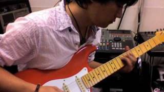 Testing Van Zandt Strat with Vintage Plus pick ups [upl. by Aikram]