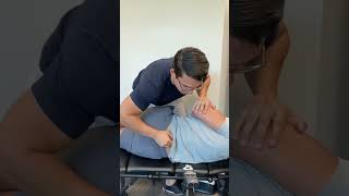 Insane low back cracks chiropractictreatment chiropracticadjustment [upl. by Treulich]