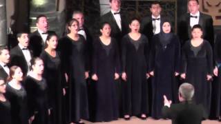 Fayha ChoirLibanon Nanor  Musica Sacra International Tour 2014 FroidchapelleBelgien [upl. by Akahs]