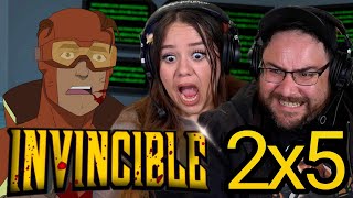 Invincible 2x5 REACTION  quotThis Must Come as a Shockquot  Episode 5  Well [upl. by Nortna]