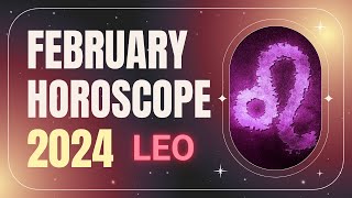 LEO February 2024Love Money Career and Lucky Numbers 🍀 astrology horoscopes leo zodiac [upl. by Kalin]