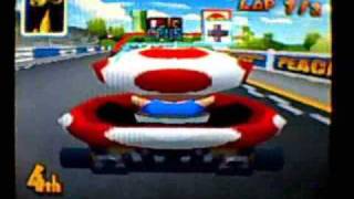 Mario Kart DS Press Any Button for different size [upl. by Inihor]