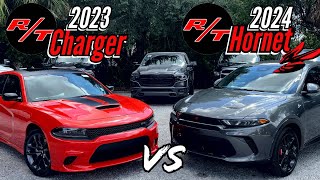 2023 Charger RT vs 2024 Hornet RT Which one should you buy [upl. by Chaker11]