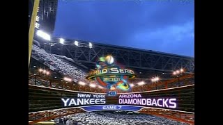 Game 7 of 2001 World Series  Diamondbacks vs Yankees  Nov 4 2001 [upl. by Heck]