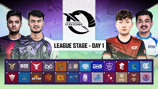 HINDI PUBG MOBILE RUTHLESS PRO SERIES THE NEW BEGINNING  LEAGUE DAY 1 FT DRS SG I8 A1 STE [upl. by Adamsun]