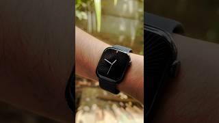 Jet Black Apple Watch Unboxing amp Close Look [upl. by Shirlee]