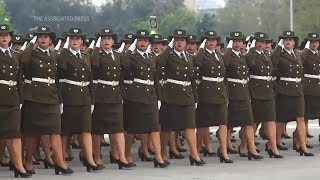 Chile celebrates Independence Day with military parade [upl. by Wohlen143]