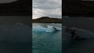 Glacier Lagoon icelandtravel glacier iceland naturalwonders [upl. by Hertzog]