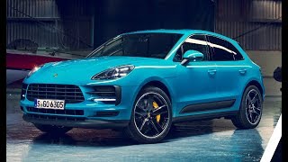 2019 Porsche Macan facelift  new look and technology [upl. by Ayatnohs]