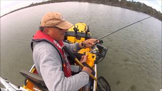 Kayak fishing Mallacoota [upl. by Yenhpad]