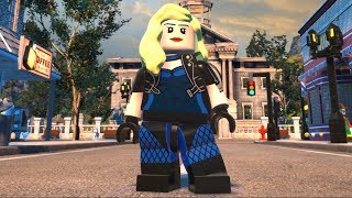 LEGO DC SuperVillains  Black Canary  Open World Free Roam Gameplay PC HD 1080p60FPS [upl. by Adnileb]