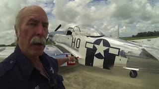 North American P51D Mustang  Part 1  Walkaround  Kermie Cam [upl. by Callery]