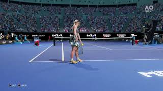 Caroline Wozniacki vs Simona Halep AO 2018  Final  AO Tennis 2 Gameplay aotennis2 AO2 [upl. by Perrin]