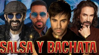 MIX SALSA Y BACHATA  Marc Anthony Enrique Iglesias Romeo Santos Marco Antonio Juan Luis Guerra [upl. by Netsew]