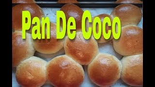 Pan de Coco  How to make it 017 [upl. by Anirtep]