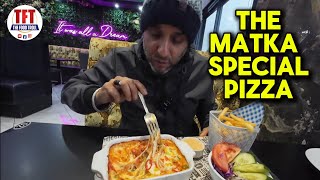 MATKA MAGIC at Olive Of Sinai  A UNIQUE INDIAN PIZZA Experience  FOOD REVIEW  TFT [upl. by Burley840]