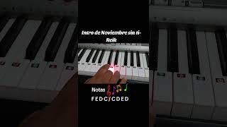 Noviembre sin ti Reik tutorial del intro [upl. by Oiretule]