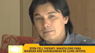 Celebs share good effects of stem cell therapy [upl. by Ardnahcal299]