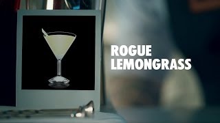 ROGUE LEMONGRASS DRINK RECIPE  HOW TO MIX [upl. by Landmeier]