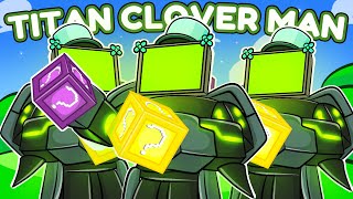 ¡Solo Puedo Usar TITAN CLOVER MAN en Toilet Tower Defense Roblox [upl. by Enej]