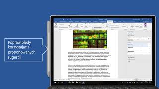 Office 365  Korekta błędów z funkcją quotPisownia i gramatykaquot w Word [upl. by Dilan]