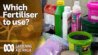 Which fertiliser to use  Gardening 101  Gardening Australia [upl. by Merrile123]