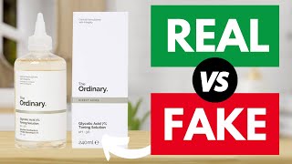 Ordinary Glycolic Acid Toner Real vs Fake  IMPORTANT Things To Know [upl. by Milt]