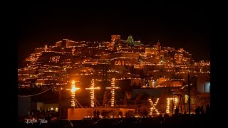 Greek Orthodox Easter Good Friday in Santorini [upl. by Aeki391]